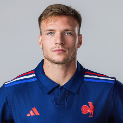 Léo Barré, rugbyman de l'équipe de France