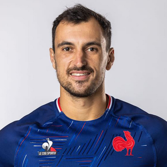 Paulin Riva, rugbyman de l'équipe de France