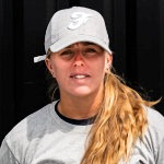 Mélissa Mayeux, softballeuse de l'équipe de France