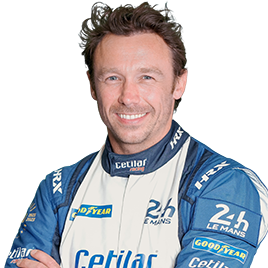 Patrick Pilet, pilote automobile français de l'équipe de France