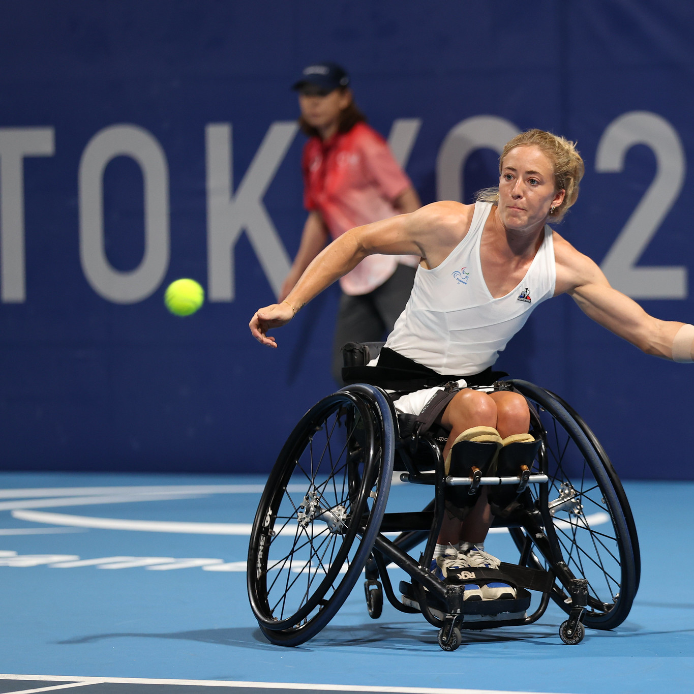 Charlotte Fairbank, tenniswoman française de l'équipe de France