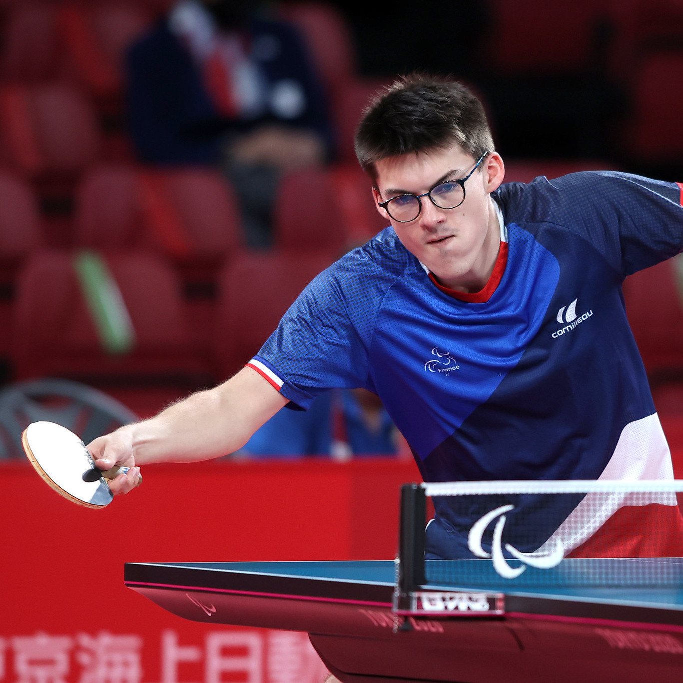 Clément Berthier, pongiste français de l'équipe de France