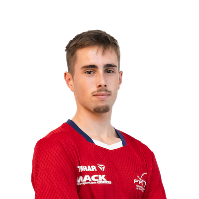 Flavio Mourier, pongiste français de l'équipe de France