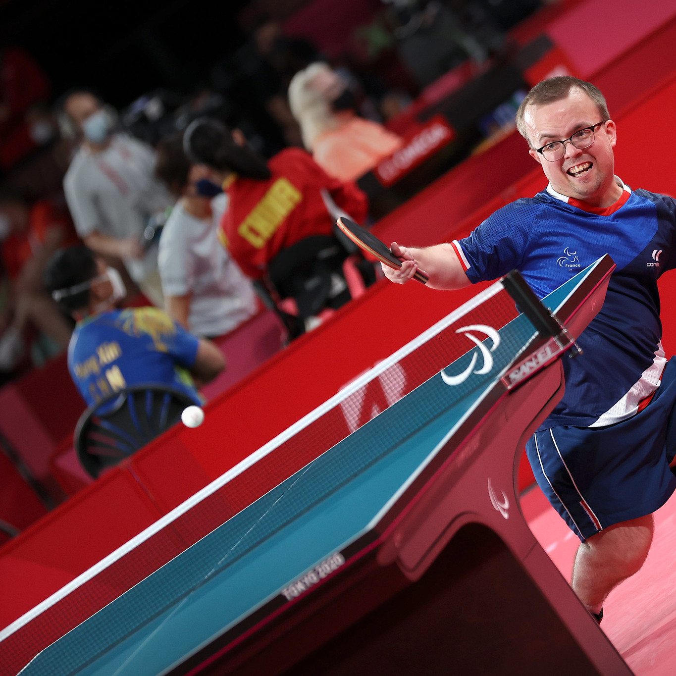 Thomas Bouvais, pongiste français de l'équipe de France