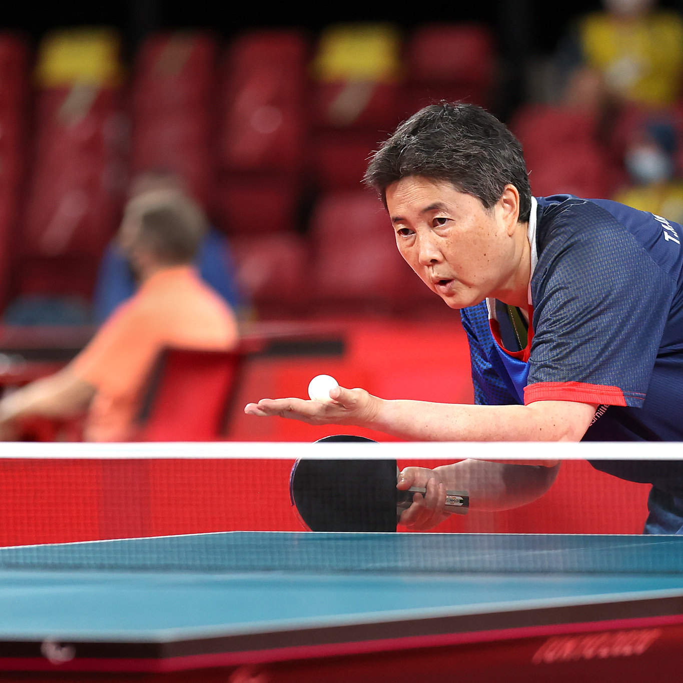 Thu Kamkasomphou, pongistes française de l'équipe de France