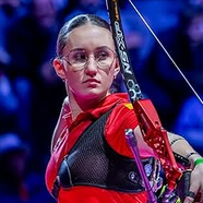 Victoria Sebastian, archère française de l'équipe de France