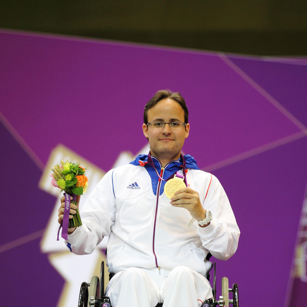 Cédric Fevre-Chevalier, tireur français de l'équipe de France