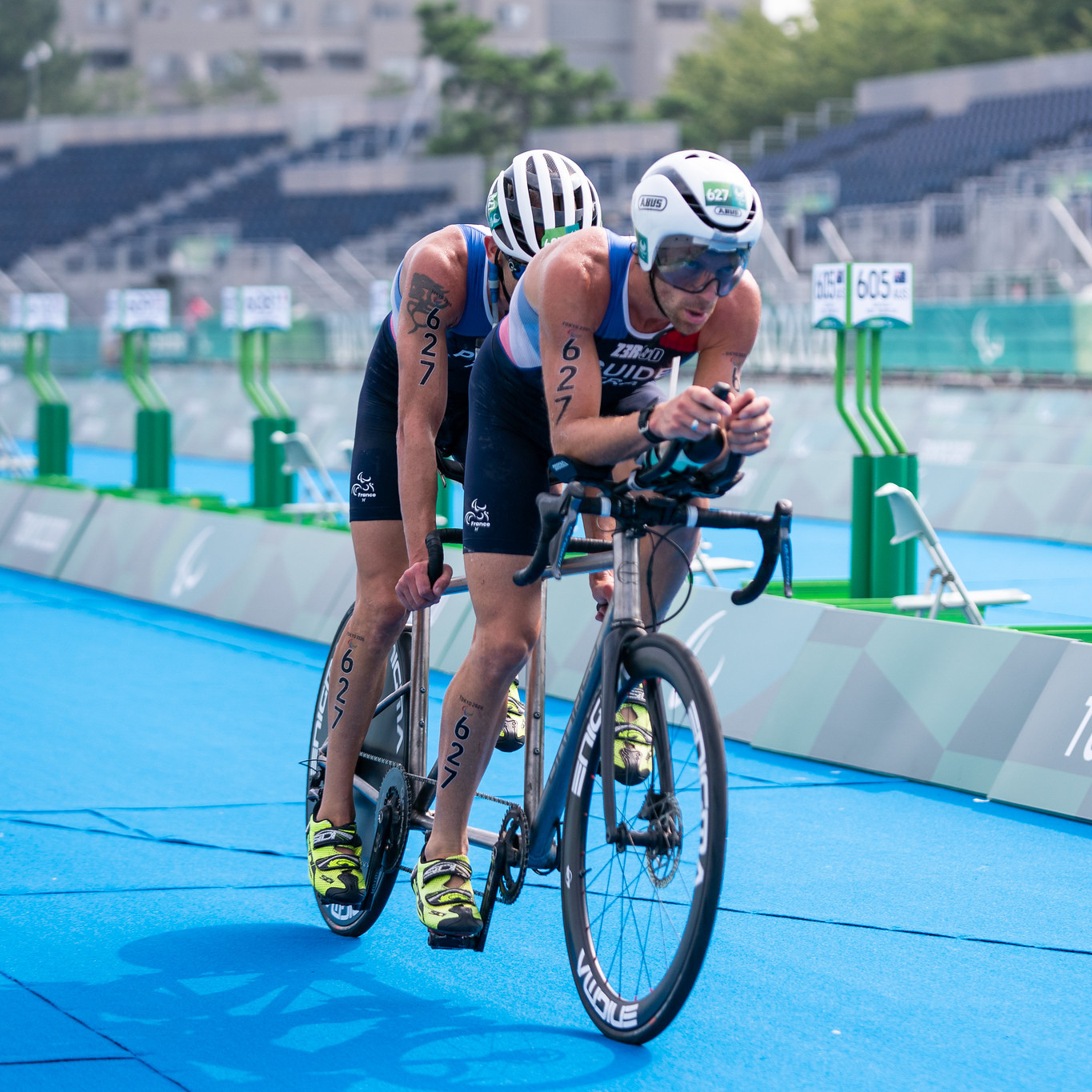 Antoine Perel, triathlète français de l'équipe de France