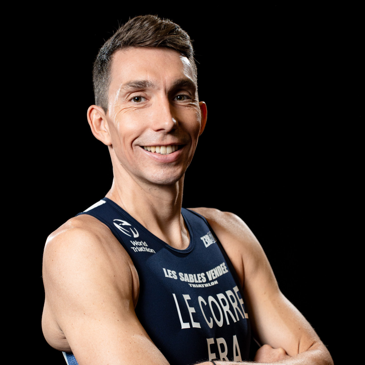 Pierre Le Corre, triathlète français de l'équipe de France