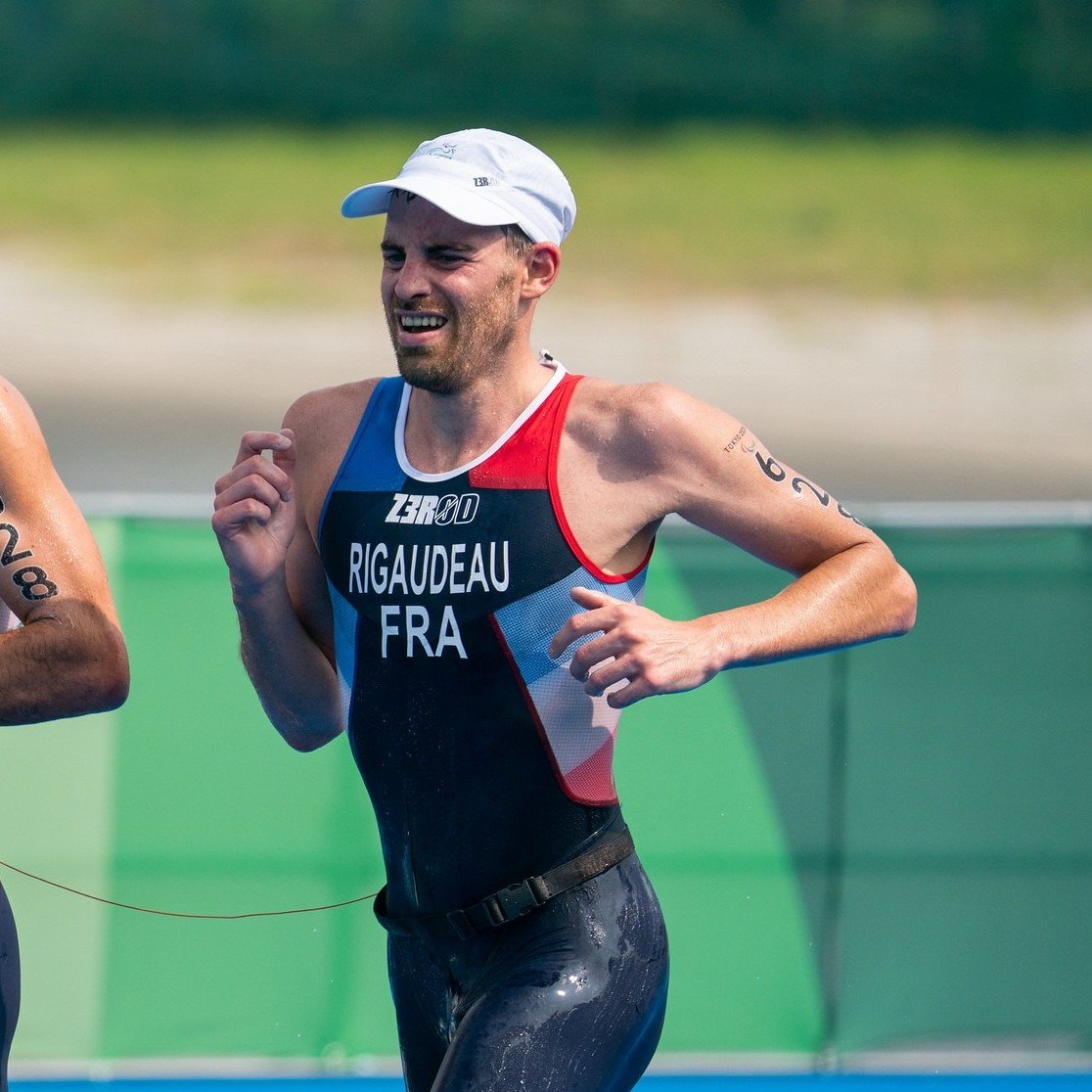 Thibaut Rigaudeau, triathlète français de l'équipe de France