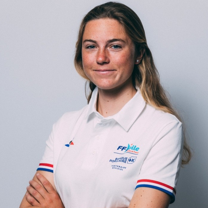 Lucie de Gennes, navigateur française de l'équipe de France