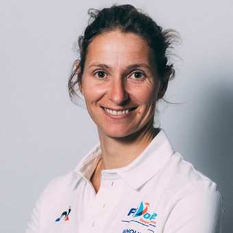 Sarah Steyaert, navigateur française de l'équipe de France