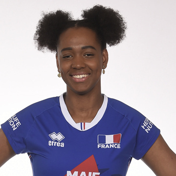 Amandha Sylves, volleyeuse de l'équipe de France