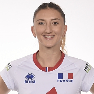 Amandine Giardino, volleyeuse de l'équipe de France