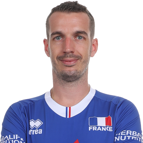 Benjamin Toniutti, volleyeur de l'équipe de France
