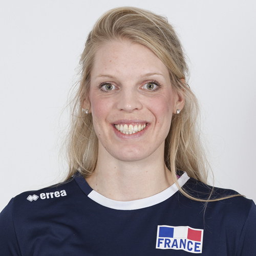 Christina Bauer, volleyeuse de l'équipe de France