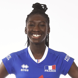 Halimatou Bah, volleyeuse de l'équipe de France