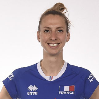 Isaline Sager-Weider, volleyeuse de l'équipe de France