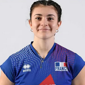Juliette Gelin, volleyeuse de l'équipe de France