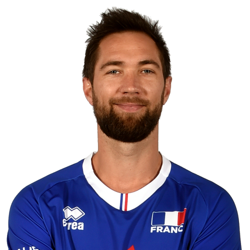 Kévin Tillie, volleyeur de l'équipe de France