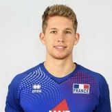 Léo Meyer, volleyeur de l'équipe de France