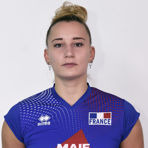 Lisa Jeanpierre, volleyeuse de l'équipe de France