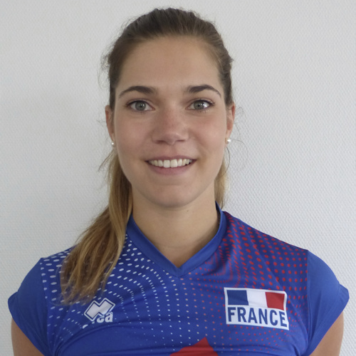 Manon Bernard, volleyeuse de l'équipe de France