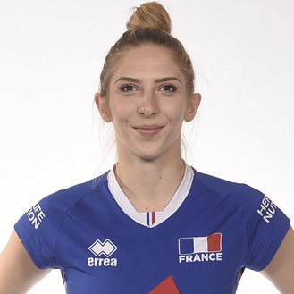 Nina Stojiljkovic, volleyeuse de l'équipe de France