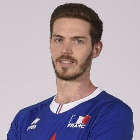Quentin Jouffroy, volleyeur de l'équipe de France