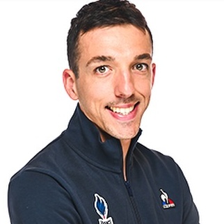 Jordan Sarrou, cycliste français de l'équipe de France